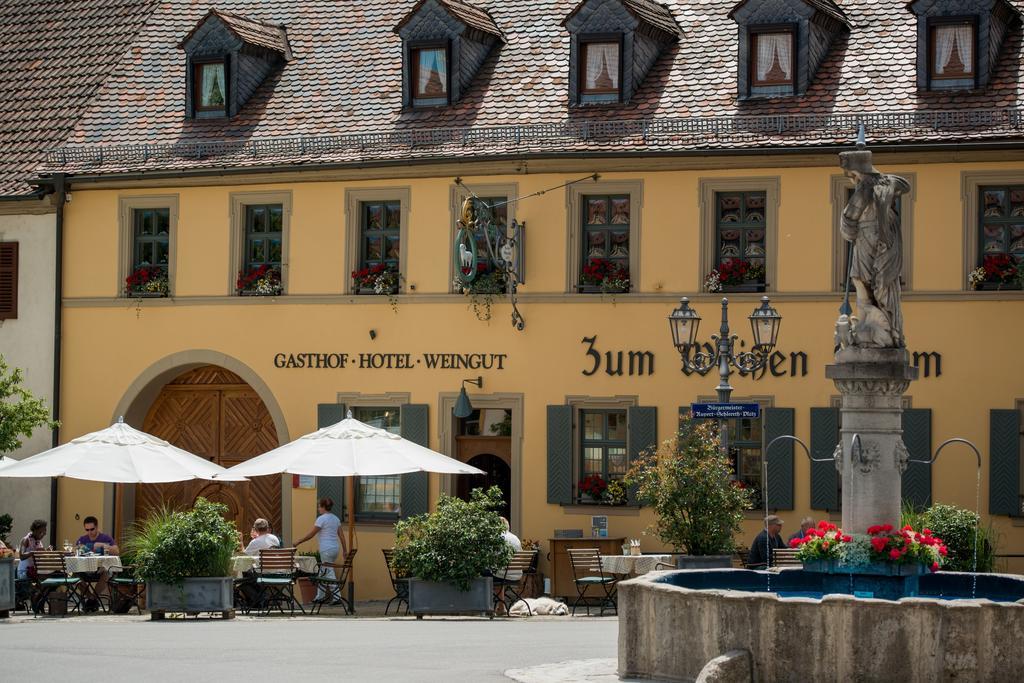 Gasthof Zum Weissen Lamm 좀머라흐 외부 사진